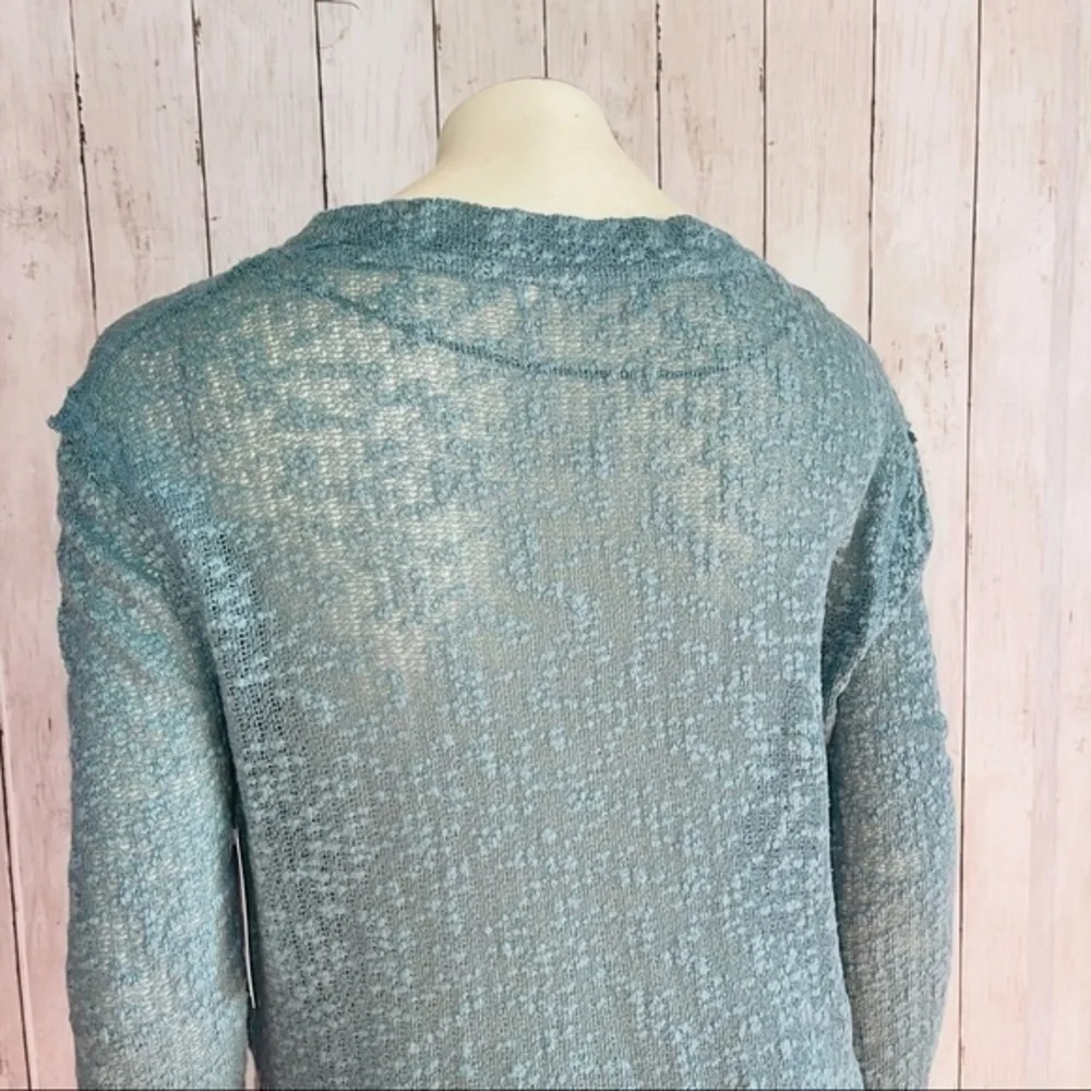 NWT Free People Ocean Air Hacci pullover tunic Top size XS